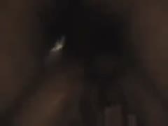 I let my wife to engulf my knob while I fuck her in the doggie position with her anal entrance.